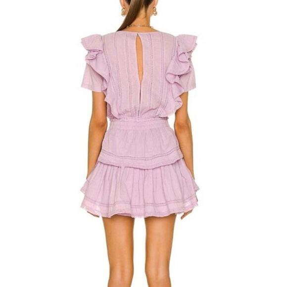 LoveShackFancy Natasha Dress in Wisteria Size XS NWT - Picture 5 of 8